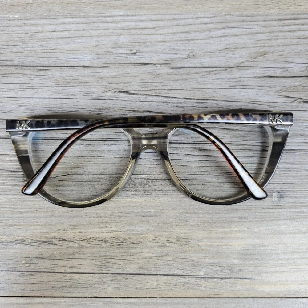 Michael Kors Eyeglasses Frames MK 4070 Luxemburg 3892 Dark Tortoise Cat Eye 54mm